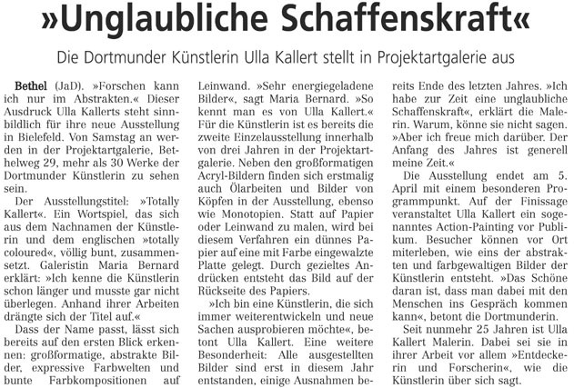 Bild Westfalenblatt Bielefeld